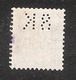 Perfin/perforé/lochung Switzerland No 169 1921-1924 - Hélvetie Assise Avec épée SK  Schweizerische Kreditanstalt - Perfin