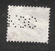 Perfin/perforé/lochung Switzerland No 169 1921-1924 - Hélvetie Assise Avec épée KSC  Abraham, Brauchbar & Cie Zurich - Perfins