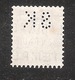 Perfin/perforé/lochung Switzerland No YT165 1918 Hélvetie Assise Avec épée  SK  Schweizerische Kreditanstalt - Perforés