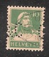 Perfin/perforé/lochung Switzerland No YT161 1921-1942 William Tell  G&C  Goth & Co, Internationale Transporte - Perfin