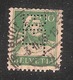 Perfin/perforé/lochung Switzerland No YT161 1921-1942 William Tell BEF  Banque De L'Etat De Fribourg - Gezähnt (perforiert)