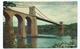 Wales Menai Bridge Anglesea Posted 1960ssalmon Card - Zu Identifizieren