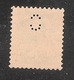 Perfin/perforé/lochung Switzerland No YT161 1921-1942 William Tell   Symbol  (d16) - Perforés