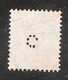 Perfin/perforé/lochung Switzerland No YT 120 1908-1933 - Hélvetie Assise Avec épée C  Handelsbank Basel - Perfins