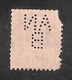 Perfin/perforé/lochung Switzerland No YT203 1925-1942 William Tell  AN B A. Naegeli, Tricotfabriken AG Berlingen - Perforés