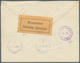 Russland: 1910/16 19 Items Canceled By Different TPO's From/to Moscow, Censored Mail, Registered Mai - Covers & Documents