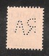 Perfin/perforé/lochung Switzerland No YT205 1924-1942 William Tell   Rentenanstalt Zurich - Perforés
