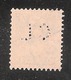 Perfin/perforé/lochung Switzerland No YT205 1924-1942 William Tell   CL Credit Lyonais, Agence De Geneve - Perforadas