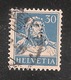 Perfin/perforé/lochung Switzerland No YT205 1924-1942 William Tell   CL Credit Lyonais, Agence De Geneve - Perforadas