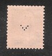 Perfin/perforé/lochung Switzerland No YT205 1924-1942 William Tell  V  Schweizerische Kreditanstalt - Perforés
