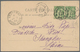 Frankreich: 1899, Ppc With Hor. Pait 5 C. Type Sage Showing Railway Cancellation " ST. DIE A LUNEVIL - Lettres & Documents