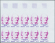 Frankreich: 1978, Prominent Persons Complete Set Of Six 1.00+0.20fr. Maria Noel, Georges Bernanos, L - Lettres & Documents