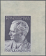 Jugoslawien: 1953, 50 Din Deep Violet Marshall Tito, Imperforated From Upper Right Sheet Corner, VF - Neufs