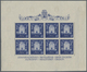 Kroatien: 1943 (23 Mar). Seventh Centenary Of Foundation Of Zagreb. Variety: 3.40K (+6.50K) Deep Blu - Croatia