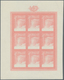 Delcampe - Kroatien: 1944, Officials Of The Post Office And The Railway 16 K. - 32 K., Each Five Imperforated S - Croatie