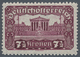 Österreich: 1919/1921, Freimarken "Parlamentsgebäude", 5 Kr., 7½ Kr. Und 10 Kr., Drei Werte In Linie - Neufs