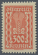 Österreich: 1922, Freimarken 300 Kr. Zwölf Verschiedene Gezähnte Farbproben Auf Weißem Bzw. Gelblich - Neufs