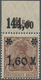 Deutsches Reich - Inflation: 1921, 1,60 M. Auf 5 Pf. Germania In LEBHAFTBRAUN Mit STUMPFSCHWARZEM Au - Lettres & Documents