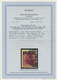 Deutsches Reich - Inflation: 1921, 75 Pfg Germania Mit Falschem Überdruck "10 M 10" Zum Schaden Der - Lettres & Documents