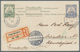 Deutsche Kolonien - Karolinen: 1900, 20 Pfg. Und 5 Pfg. Kaiseryacht Je Mit Stempel "YAP KAROLINEN 20 - Caroline Islands