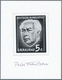 Saarland (1947/56): 1957, Heuss, Künstler-Essay In Abweichender Zeichnung Und Nominalangabe Auf Glan - Neufs