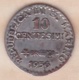 SAINT MARIN Jeton San Marino 10 Centesimi 1936 R - Autres & Non Classés