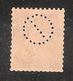 Perfin/perforé/lochung Switzerland No YT203/203a 1925-1942 William Tell Symbol O/ - Gezähnt (perforiert)