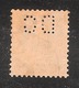 Perfin/perforé/lochung Switzerland No YT205 1924-1942 William Tell  DC AG Danzas & Cie, Internationale Transporte - Perfins