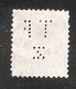 Perfin/perforé/lochung Switzerland No YT131 1909-1932 Hélvetie F Z  Theodor Fierz Zurich - Perforadas