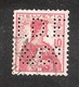 Perfin/perforé/lochung Switzerland No YT131 1909-1932 Hélvetie I.D.E.  &C°  I.D. Eisenstein & Co AG  St Gallen - Perfins