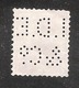 Perfin/perforé/lochung Switzerland No YT131 1909-1932 Hélvetie I.D.E.  &C°  I.D. Eisenstein & Co AG  St Gallen - Gezähnt (perforiert)