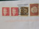 Denmark 2013 Cover Arhus To England - Queen - King - Coin Or Seal - Cartas & Documentos