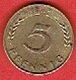 GERMANY  #   5 PFENNIG FROM 1966 - 5 Pfennig