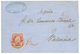 NORWAY : 1861 8 Sk Canc. BERGEN + P.P On Entire Letter (printed Matter) To VALENCIA(SPAIN). Superb. - Otros & Sin Clasificación