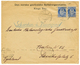 SPITSBERG Station - POLAR : 1922 NORWAY 20 Ore(x2) Canc. KINGS BAY On Printed Envelope "NORSKE GEOFYSISKE SPITSBERGENSTA - Otros & Sin Clasificación