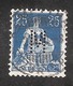 Perfin/perforé/lochung Switzerland No 99  1908-1933 - Hélvetie Assise Avec épée M  Fabrik Von Maggi's Nahrungsmitteln - Perfins