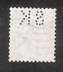 Perfin/perforé/lochung Switzerland No YT164 1921-1924 Hélvetie Assise Avec épée SK Schweizerische Kreditanstalt - Perfins