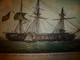 PRESERPINE,frégate Anglaise De 44 Canons,prise Par La Frégate Française PENELOPE  (Portrait Navire  ,dim. = 48 X 36cm - Maritime Decoration