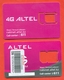 Kazakhstan. Used Plastic Card Without A Sim-card.Phonecards Altel. Two Types Of Cards. - Kazakhstan