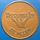 KB104-1 - DECOMA DE MEERN - Utrecht - Bz 20.0mm - Koffie Machine Penning - Coffee Machine Token - Professionali/Di Società