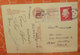 1981 Monaco Storia Postale Targhetta Centre De Congres Su  Cartolina - Lettres & Documents