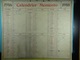 Calendrier Memento 1916 Sur Carton 2 Faces (Format : 42,5 Cm X 34,5 Cm) - Formato Grande : 1901-20