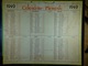 Calendrier Memento 1949 Sur Carton 2 Faces (Format : 42,5 Cm X 34,5 Cm) - Groot Formaat: 1941-60