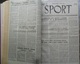 Delcampe - SPORT NDH NOVINE KOMPLETNA 1942 GODINA(FALI SAMO BROJ 33), UVEZANO 50 BROJEVA NDH NEWS COMPLETE 1942 YEAR, RRARE - Books