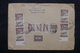 YOUGOSLAVIE - Enveloppe De Zagreb Pour Bruxelles Par Avion En 1949 , Affranchissement Recto Et Verso Plaisant - L 27603 - Covers & Documents