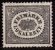 1856. Stamps For City Postage. 1 Sk Black. Reprint 1868 II. Only 1512 Issued. Small T... (Michel ND 6 II) - JF100758 - Unused Stamps