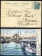 K.u.K. HADITENGERÉSZET 1906. Képeslap Törökországból, SMS Taurus Bélyegzéssel Brünn-be Küldve  /  KuK NAVY 1906  Vintage - Oblitérés