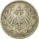 Monnaie, GERMANY - EMPIRE, 1/2 Mark, 1905, Hambourg, TTB, Argent, KM:17 - 1/2 Mark