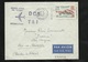 Nouvelle Calédonie Lettre Par Avion De Nouméa 22/09/1960 N°300 Première Liaison Par Jetliner DC8 TAI  Nouméa Paris B/TB - Lettres & Documents