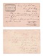 LOT DE 2 CP ENTIER POSTAL, FRANCE, 1881/84 - Overprinter Postcards (before 1995)